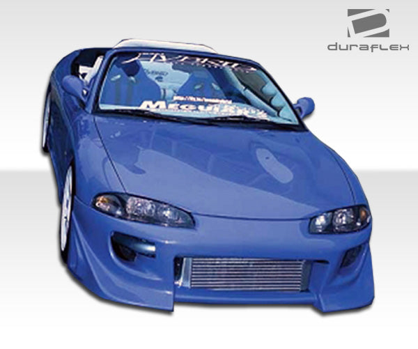 1997-1999 Mitsubishi Eclipse Eagle Talon Duraflex Blits Body Kit - 4 Piece - Includes Blits Front Bumper Cover (101873) Blits Rear Bumper Cover (101874) Blits Side Skirts Rocker Panels (101599)