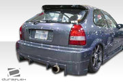 1996-2000 Honda Civic 2dr / 4DR Duraflex Buddy Rear Bumper Cover - 1 Piece