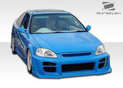 1999-2000 Honda Civic 2DR Duraflex R34 Body Kit - 4 Piece - Includes R34 Front Bumper Cover (102103) Spyder Rear Bumper Cover (101744) Spyder Side Skirts Rocker Panels (101720)