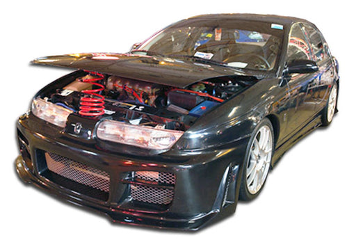 1996-1999 Saturn SL Duraflex R34 Body Kit - 4 Piece - Includes R34 Front Bumper Cover (101797) Spyder Rear Bumper Cover (101795) M3 Side Skirts Rocker Panels (101796)