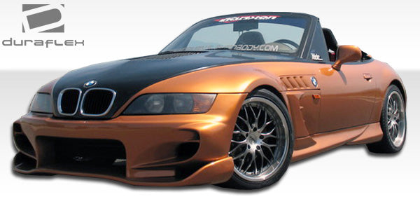 1996-2002 BMW Z3 E36/7 4 cyl Duraflex Vader Side Skirts Rocker Panels - 4 Piece