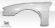 1997-1998 Nissan 240SX S14 Duraflex M-1 Sport Front Fenders (+30mm)  - 2 Piece