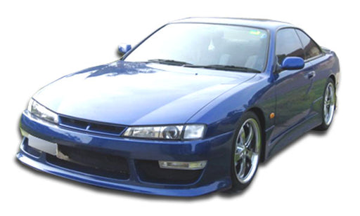 1997-1998 Nissan 240SX S14 Duraflex V-speed 2 Body Kit - 4 Piece - Includes V-Speed 2 Front Bumper Cover (103563)V-Speed Rear Bumper Cover (101650) V-Speed Side Skirts Rocker Panels (101651)