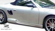 1997-2004 Porsche Boxster DuraflexGT-2 Look Body Kit - 4 Piece - Includes GT-2 Look Front Bumper Cover (105109) G-Sport Rear Lip Under Spoiler Air Dam (105139) G-Sport Side Skirts Rocker Panels (105138)
