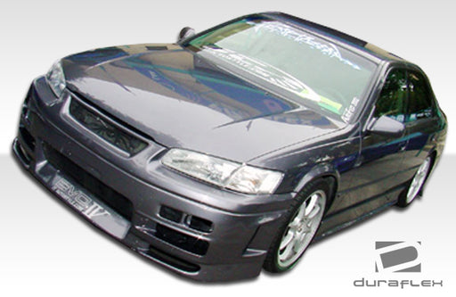 1997-2001 Toyota Camry Duraflex Evo 4 Body Kit - 4 Piece - Includes Evo 4 Front Bumper Cover (101922) Kombat Rear Bumper Cover (101921) Evo 4 Side Skirts Rocker Panels (101923)