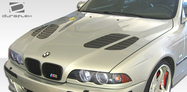 1997-2003 BMW 5 Series E39 4DR Duraflex GTR Hood - 1 Piece