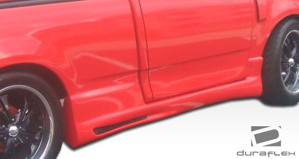 1997-2003 Ford F-150 2DR Stepside Extended Cab Duraflex Cobra R Body Kit (round tailights) - 4 Piece - Includes Cobra R Front Bumper Cover (108045) Platinum Side Skirts Rocker Panels (105690) Platinum Rear Bumper Cover (105691)