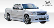 1997-2003 Ford F-150 Duraflex Platinum Body Kit - 4 Piece - Includes Platinum Front Bumper Cover (101822) Platinum Rear Bumper Cover (101815) Platinum Side Skirts Rocker Panels (101816)