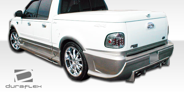 1997-2003 Ford F-150 Duraflex Platinum Body Kit - 4 Piece - Includes Platinum Front Bumper Cover (101822) Platinum Rear Bumper Cover (101815) Platinum Side Skirts Rocker Panels (101816)