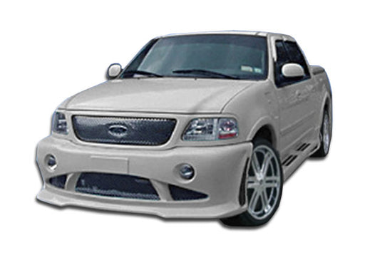 1997-2003 Ford F-150 Duraflex Platinum Body Kit - 4 Piece - Includes Platinum Front Bumper Cover (101822) Platinum Rear Bumper Cover (101815) Platinum Side Skirts Rocker Panels (101816)