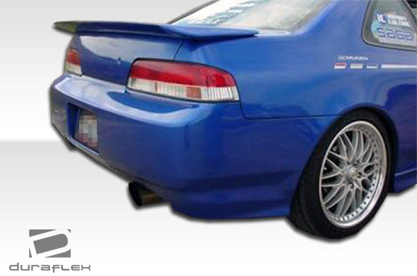 1997-2001 Honda Prelude Duraflex Type M Rear Add Ons Spat Bumper Extensions - 2 Piece