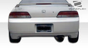 1997-2001 Honda Prelude Duraflex Type M Rear Add Ons Spat Bumper Extensions - 2 Piece