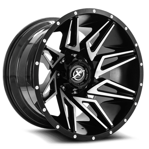 XF OFFROAD XF-218 Gloss Black Machined