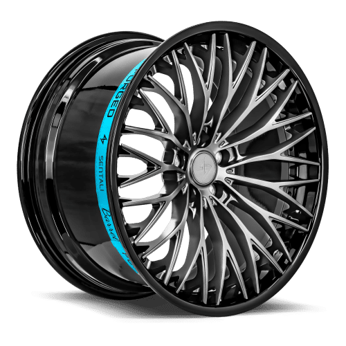 SENTALI BARREL SB1 Gloss Black Lip / Matte Gunmetal Centre