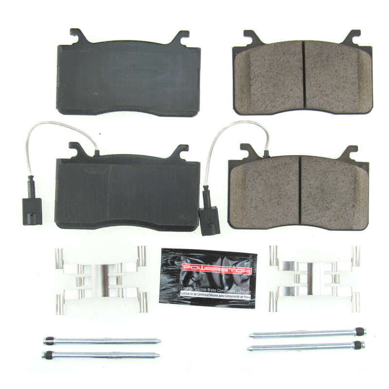 Plaquettes de frein sport Power Stop 17-18 Alfa Romeo Giulia avant Z23 Evolution avec accessoires