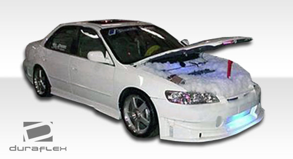1998-2002 Honda Accord 4DR Duraflex Buddy Body Kit - 4 Piece - Includes Buddy Front Bumper Cover (101980) Buddy Rear Bumper Cover (101981) Spyder Side Skirts Rocker Panels (101986)