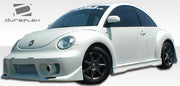 1998-2005 Volkswagen Beetle Duraflex Evo 5 Body Kit - 4 Piece - Includes Evo 5 Front Bumper Cover (102176) Evo 5 Side Skirts Rocker Panels (105659) Evo 5 Rear Bumper Cover (105660)