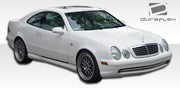1998-2002 Mercedes CLK W208 Duraflex AMG style Body Kit - 4 Piece - Includes AMG Style Front Bumper Cover (103045) AMG Style Rear Bumper Cover (103047) AMG Style Side Skirts Rocker Panels (103046)