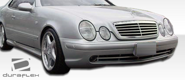 1998-2002 Mercedes CLK W208 Duraflex AMG style Body Kit - 4 Piece - Includes AMG Style Front Bumper Cover (103045) AMG Style Rear Bumper Cover (103047) AMG Style Side Skirts Rocker Panels (103046)