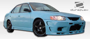 1993-2002 Toyota Corolla Geo Prizm Duraflex Bomber Side Skirts Rocker Panels - 2 Piece