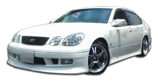 1998-2005 Lexus GS Series GS300 GS400 GS430 Duraflex V-Speed Body Kit - 4 Piece - Includes V-Speed Front Bumper Cover (106550) Cyber Side Skirts Rocker Panels (102312) Cyber Rear Bumper Cover (102313)