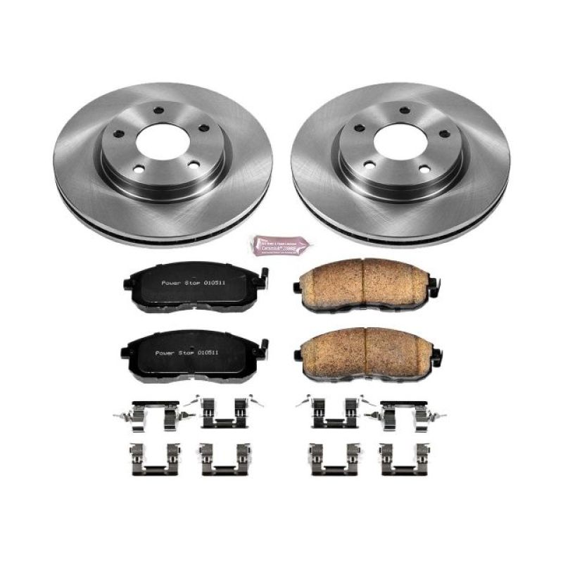 Kit de frein avant Autospecialty Power Stop Nissan Sentra 13-18