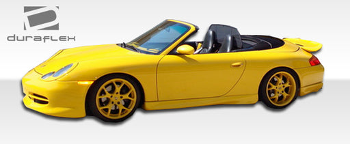 1999-2001 Porsche 911 Carrera 996 Duraflex GT-3 Look Body Kit - 5 Piece - Includes GT-3 Look Front Bumper Cover (103748) GT-3 Look Rear Add On Bumper Spat Extensions (103750) GT-3 Look Side Skirts Rocker Panels (103749)