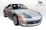 1999-2001 Porsche 911 Carrera 996 Duraflex Turbo Look Body Kit (will not fit turbo models ) - 4 Piece - Includes Turbo Look Front Bumper Cover (107075) Turbo Look Rear Bumper Cover (107076) GT-3 Side Skirts Rocker Panels (103749)