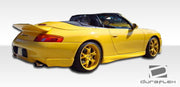 1999-2001 Porsche 911 Carrera 996 Duraflex Turbo Look Body Kit (will not fit turbo models ) - 4 Piece - Includes Turbo Look Front Bumper Cover (107075) Turbo Look Rear Bumper Cover (107076) GT-3 Side Skirts Rocker Panels (103749)