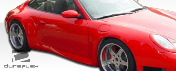 1999-2001 Porsche 911 Carrera 996 C2 C4 Duraflex GT3-R Look Wide Body Front Fenders - 2 Piece