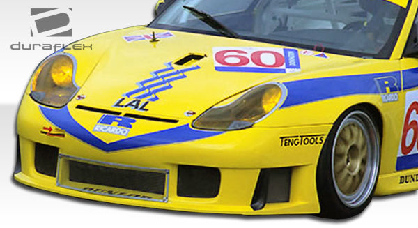 1999-2001 Porsche 911 Carrera 996 C2 C4 Duraflex GT3-R Look Wide Body Front Bumper Cover - 1 Piece
