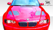  2001-2006 BMW M3 E46 E46 2DR Duraflex GTR Look Hood - 1 Piece