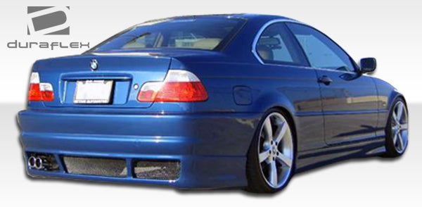 1999-2005 BMW 3 Series 4DR E46 Duraflex M3 Look Body Kit - 4 Piece - Includes M3 Style Front Bumper Cover (102057) R-1 Rear Bumper Cover (102062) R-1 Side Skirts Rocker Panels (102451)