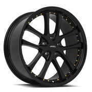 Vors AR5 19x8.5 5x112 (Custom Drill) All Black Gold Rivet