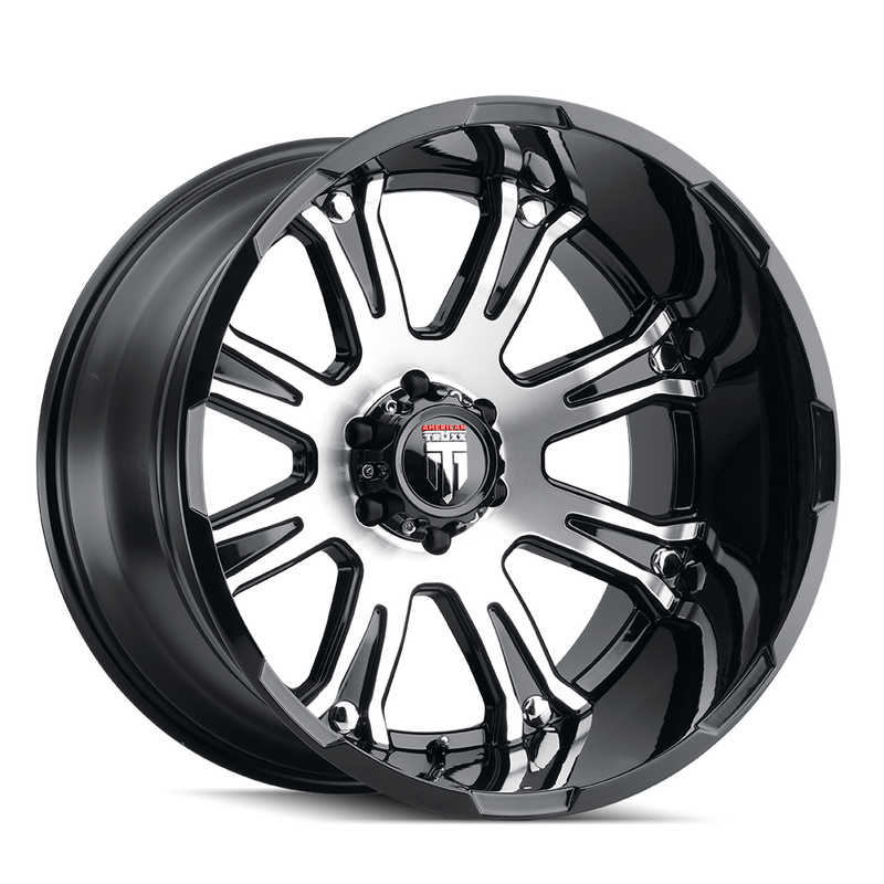AMERICAN TRUXX BOMB Gloss Black Machined