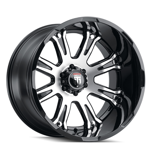 AMERICAN TRUXX BOMB Gloss Black Machined