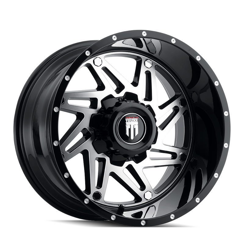 AMERICAN TRUXX WARRIOR Gloss Black Milled