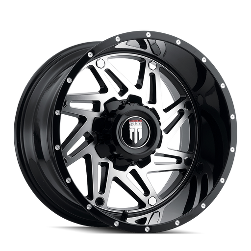 AMERICAN TRUXX WARRIOR Gloss Black Milled