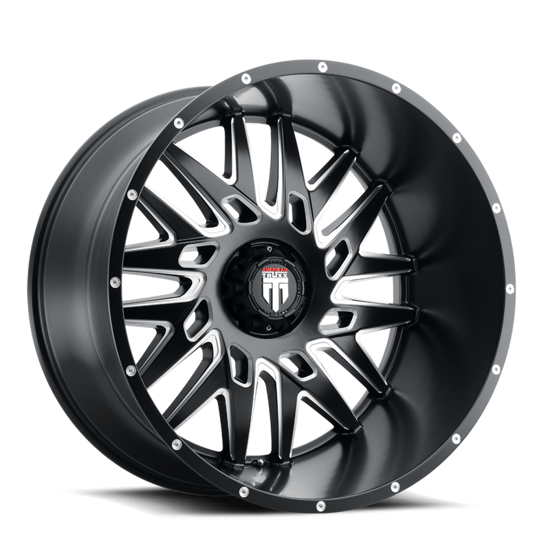 AMERICAN TRUXX DNA Satin Black Milled