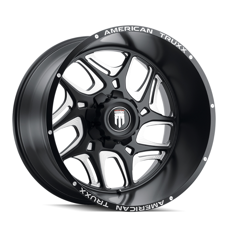 AMERICAN TRUXX SWEEP Satin Black Milled