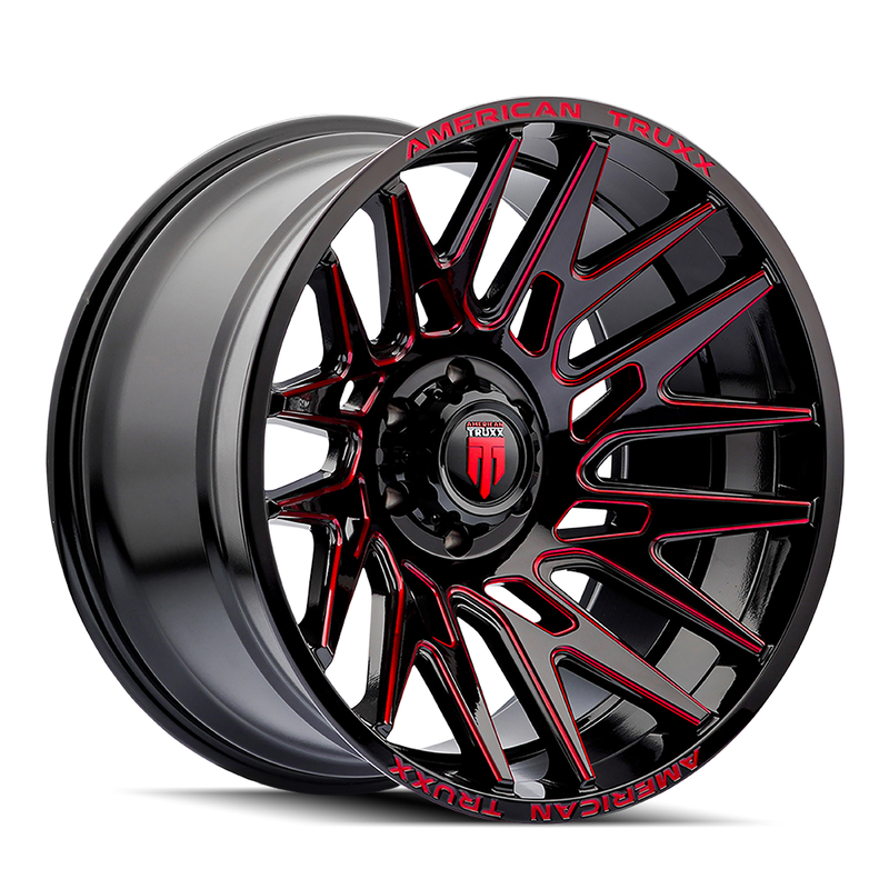 AMERICAN TRUXX EVOLUTION Gloss Black Prizm Red