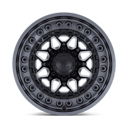 Black Rhino ALPHA Matte Black With Gunmetal Lip