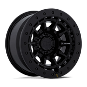 Black Rhino BR016 TUSK Gloss Black W/ Black Rock Guard