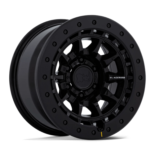 Black Rhino BR016 TUSK Gloss Black W/ Black Rock Guard
