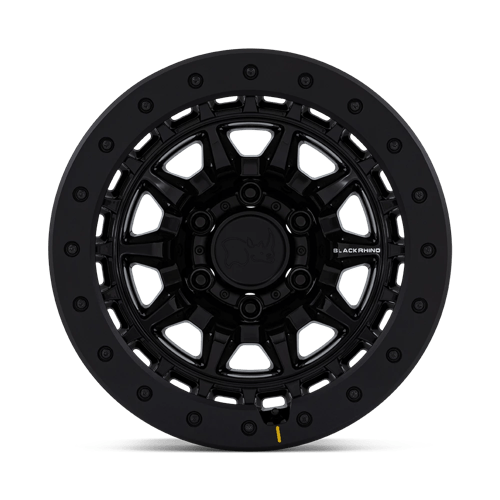 Black Rhino BR016 TUSK Gloss Black W/ Black Rock Guard