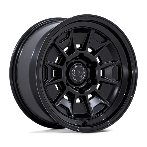 Black Rhino BR021 MONDO Matte Black W/ Gloss Black Lip
