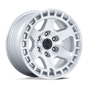 Black Rhino BR022 BAHARI Gloss Silver W/ Machined Face