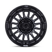 Black Rhino BR025 RIVAL Matte Gunmetal W/ Matte Black Lip