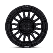 Black Rhino BR025 RIVAL Matte Black W/ Gloss Black Lip