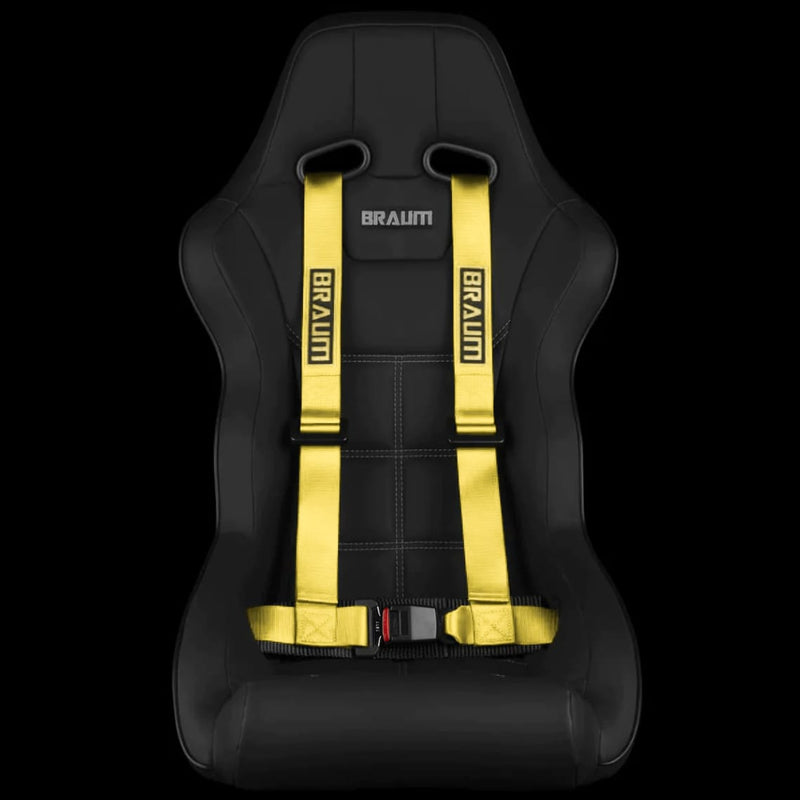 4 Point 2" Racing Harness - Yellow